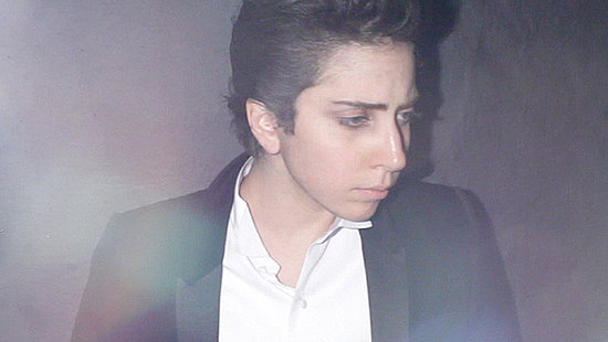 pics of lady gaga as man. Lady Gaga dressed as a man for